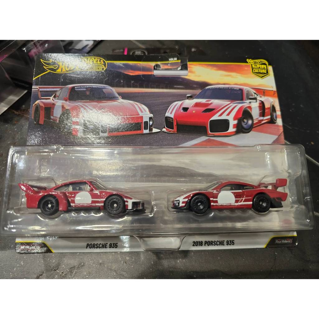 Bộ 2 xe HWP Nissan GT-R NISMO GT3 / Nissan GT-R (R35) & Porsche 935 / 2018 Porsche 935