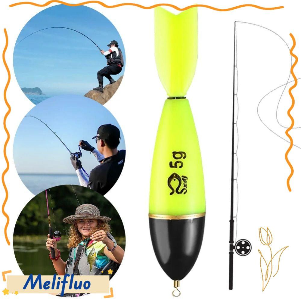 Phao câu cá MELIFLUO, Phao câu cá nổi bật ABS Light Stick, Phao câu cá biển biển phát sáng ban đêm P