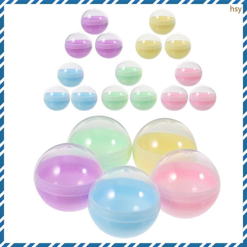 Trò chơi rỗng Gumball Machine Toy Capsule 30 chiếc huyisheng