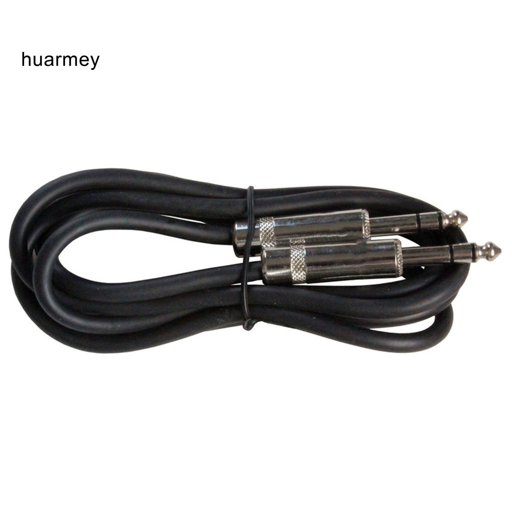 HUARMEY 3ft TRS Stereo 1 / 4inch đến 63mm Balanced Pro Audio Male to Male 16AWG Dây cáp