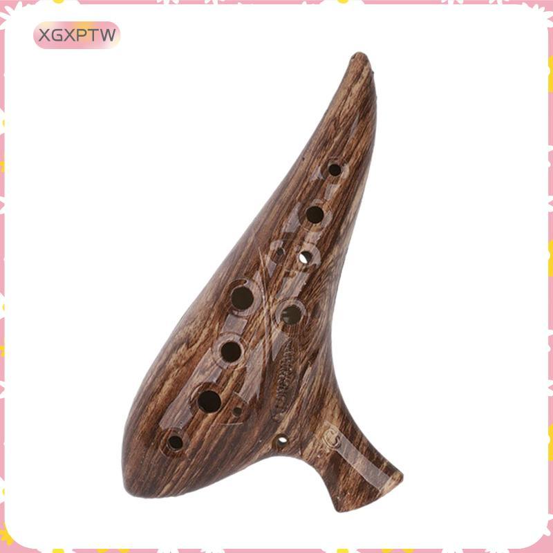 Nhạc cụ Mini chuyên nghiệp thủ công nhựa Ocarina 12 lỗ sành điệu dành cho người sưu tập và quà tặng