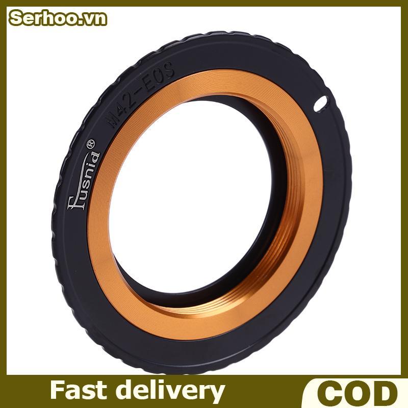 Vòng chuyển đổi ống kính M42 sang Canon EOS EF có thể điều chỉnh Ống kính M42 cho thân máy Canon EOS
