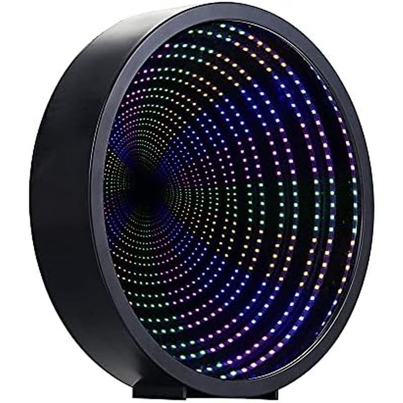 Nfinity Gương Đèn đường hầm Đèn ngủ LED Gương 3D Đèn tường Đèn để bàn Lễ hội đám cưới Trang trí tiệc