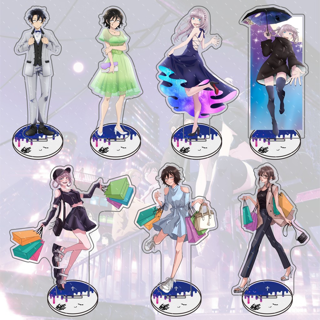 Anime Call Of The Night Acrylic Standee Yofukashi No Uta Cosplay Nanakusa Nazuna Yamori Ko Figures D