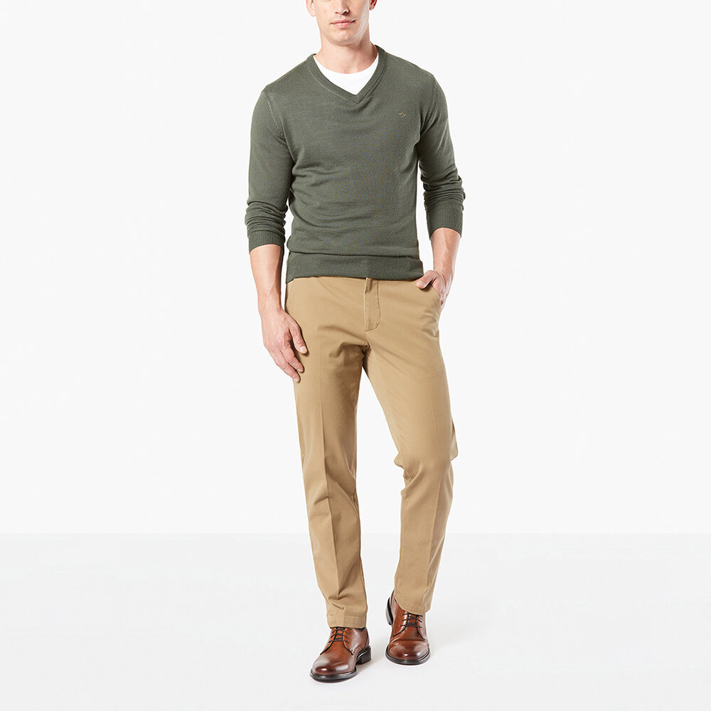 DOCKERS - Quần Khaki Nam Dài Straight - 39898-0001