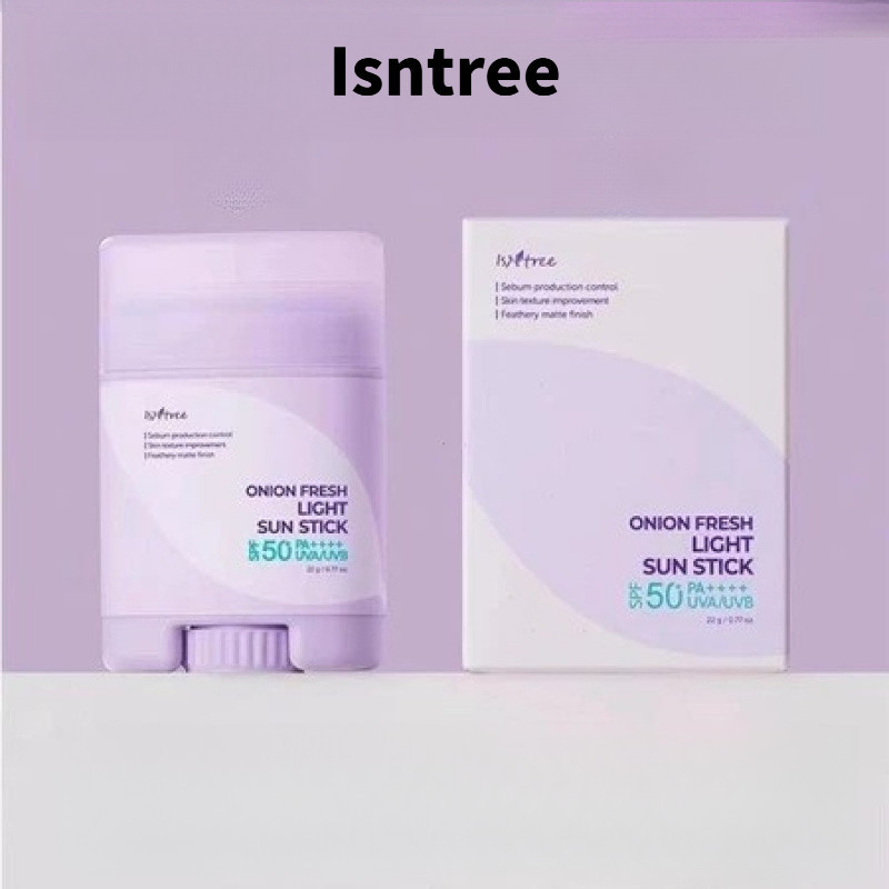 ISNTREE Kem chống nắng hành tím Istree Kiểm soát dầu liên tục Làm mới dưỡng ẩm SPF50 + PA + + + + Nh
