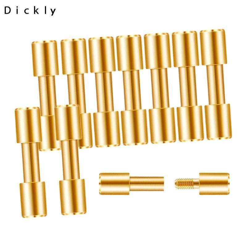 Khóa Đồng Đinh Tán Dao Tay Cầm Chân Chốt Ốc Vít Bộ Cho Dao Nhật Bản Sắc Nét Đồ DIY
