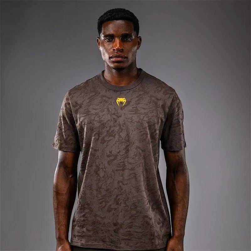 25 Ufcfusion by Venum Authentic Fighting Week 3D Printed Polyester Material Outdoor Fitness T-shirt 