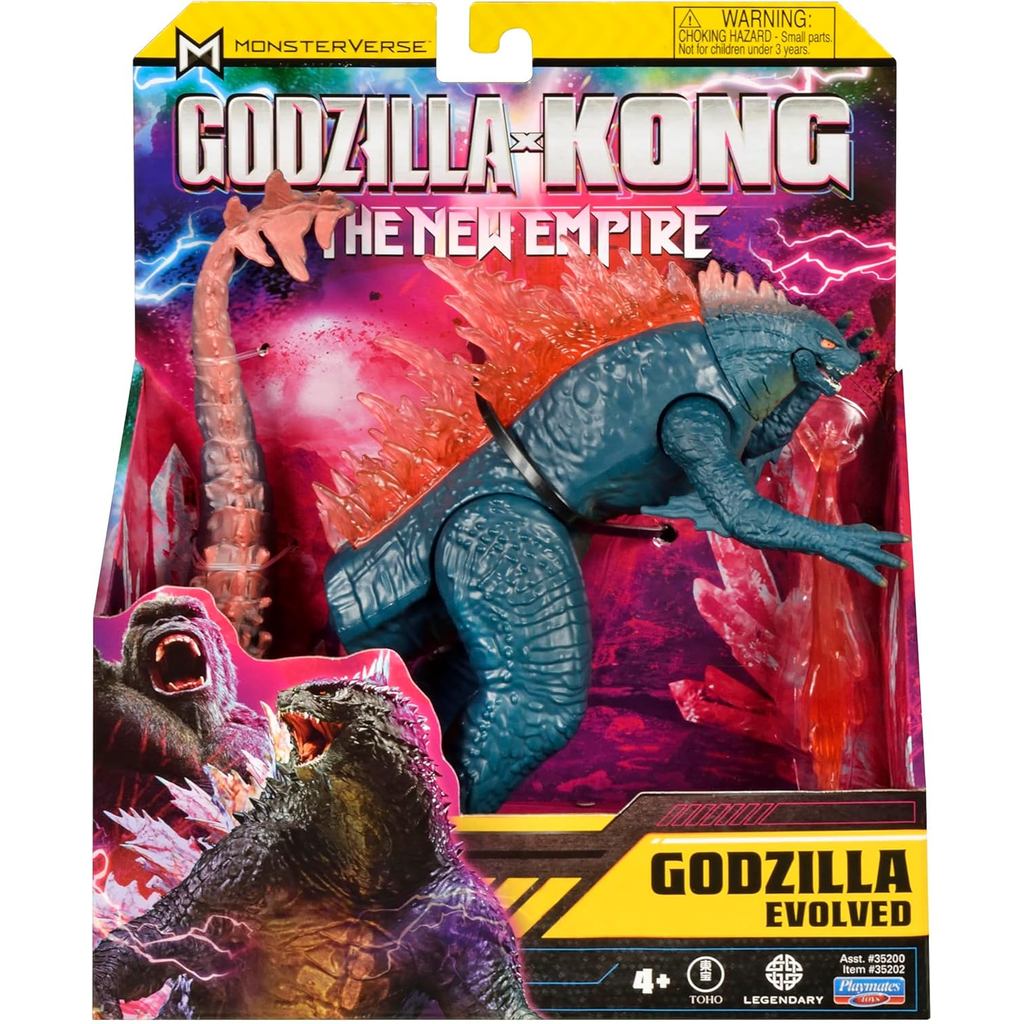 Godzilla x Kong 6 "Godzilla tiến hóa (có tia nhiệt) của Playmate Toys