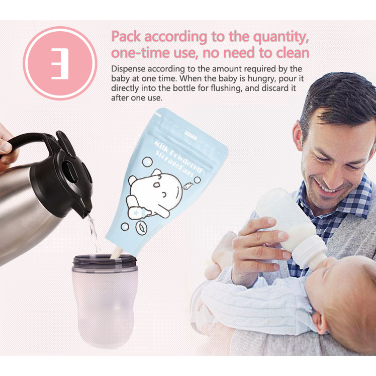 Túi đựng sữa bột đôi màu Dr.DuDu Baby Travel (36 chiếc) TQIA