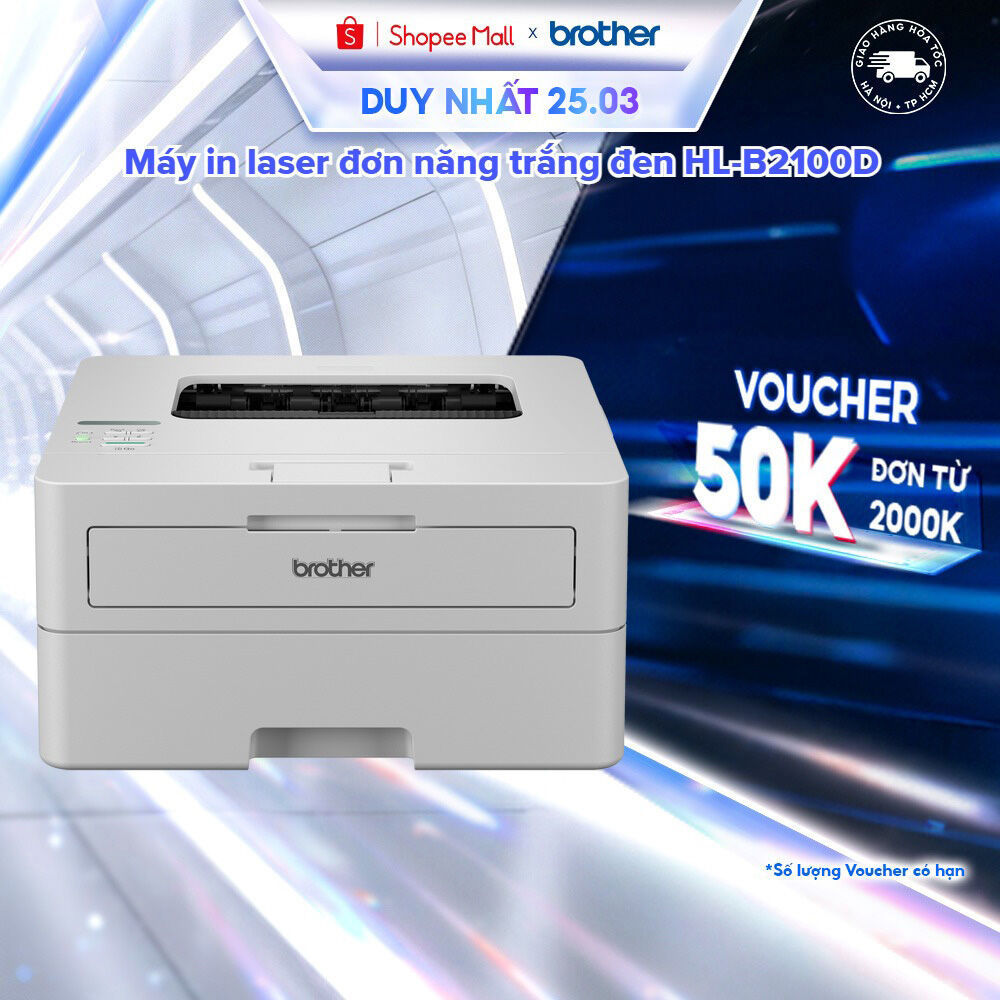 Máy in laser đơn năng Brother HL-B2100D