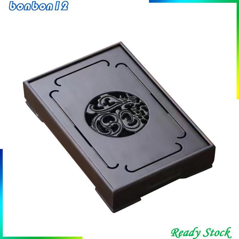 Kungfu Trà Phục Vụ Khay Bàn Hộp Trà Kungfu Khay Ngâm Khô Nền Tảng Restoration Thoát Nước Trang Trí H