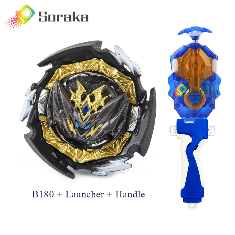 Bộ khởi động Soraka Beyblade Burst B-180 Dynamite Belial Bên trong tay cầm phóng cho bé trai