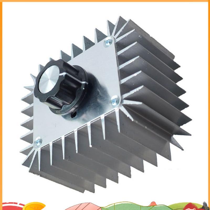 AC 220V 5000W SCR Bộ điều chỉnh điện áp Bộ điều khiển tốc độ động cơ Đèn làm mờ mờ Bộ điều chỉnh tốc
