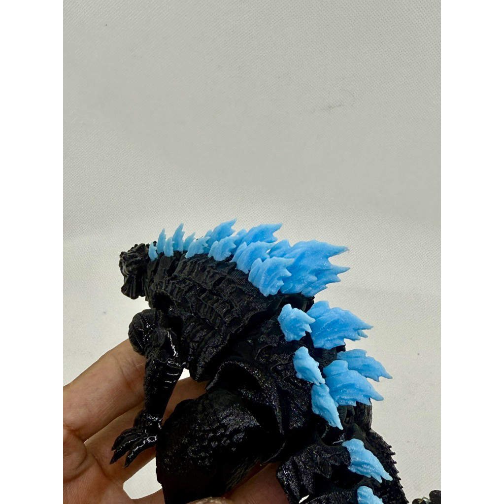 Mô hình Godzilla in 3D, mô hình khủng long đồ chơi trẻ em