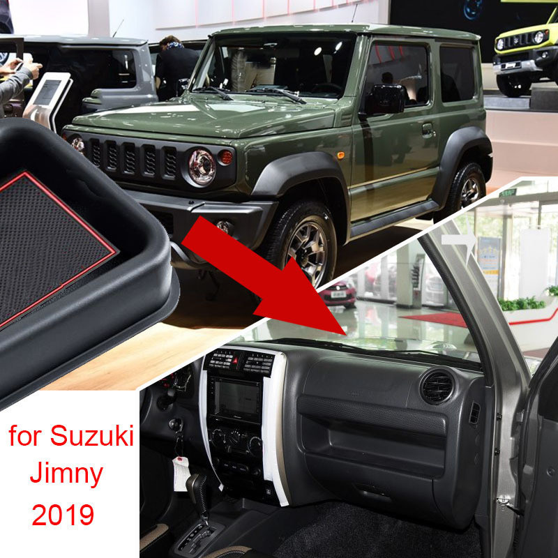 Thích hợp cho 19 loại Hộp lưu trữ Jimny JB64W / JB74W Bảng điều khiển trung tâm Hộp lưu trữ Jimny