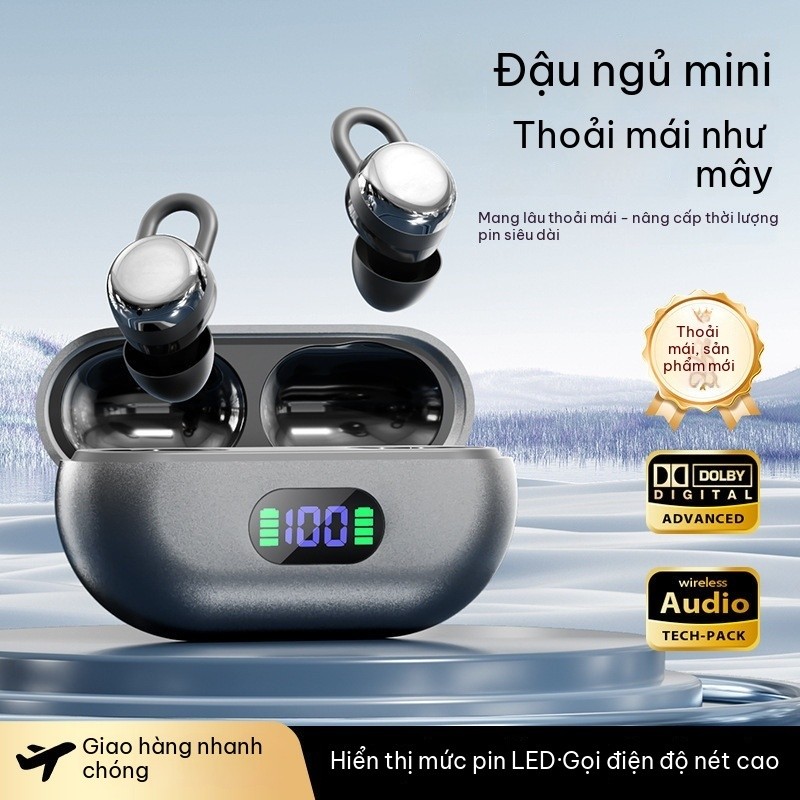 [Hàng có sẵn] Tai nghe Bluetooth không dây X66Pro Tuổi thọ pin dài Đầu khử tiếng ồn Mini chất lượng 