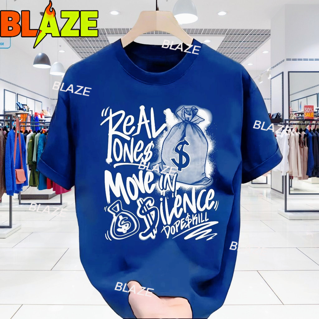 COD (Giao hàng trong 24 giờ)BLAZE. Áo thun nam nữ chất liệu cotton 100% mềm mại thoáng mát unisex ca