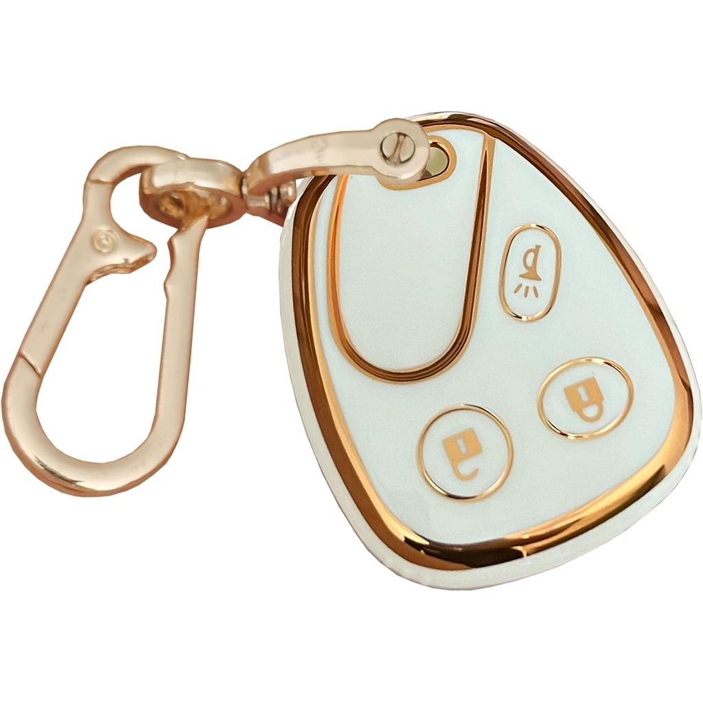 TPU cho GMC Key Fob Cover có móc khóa Keyless Entry Remote Control Key Fit cho Cadillac cho Chevrole