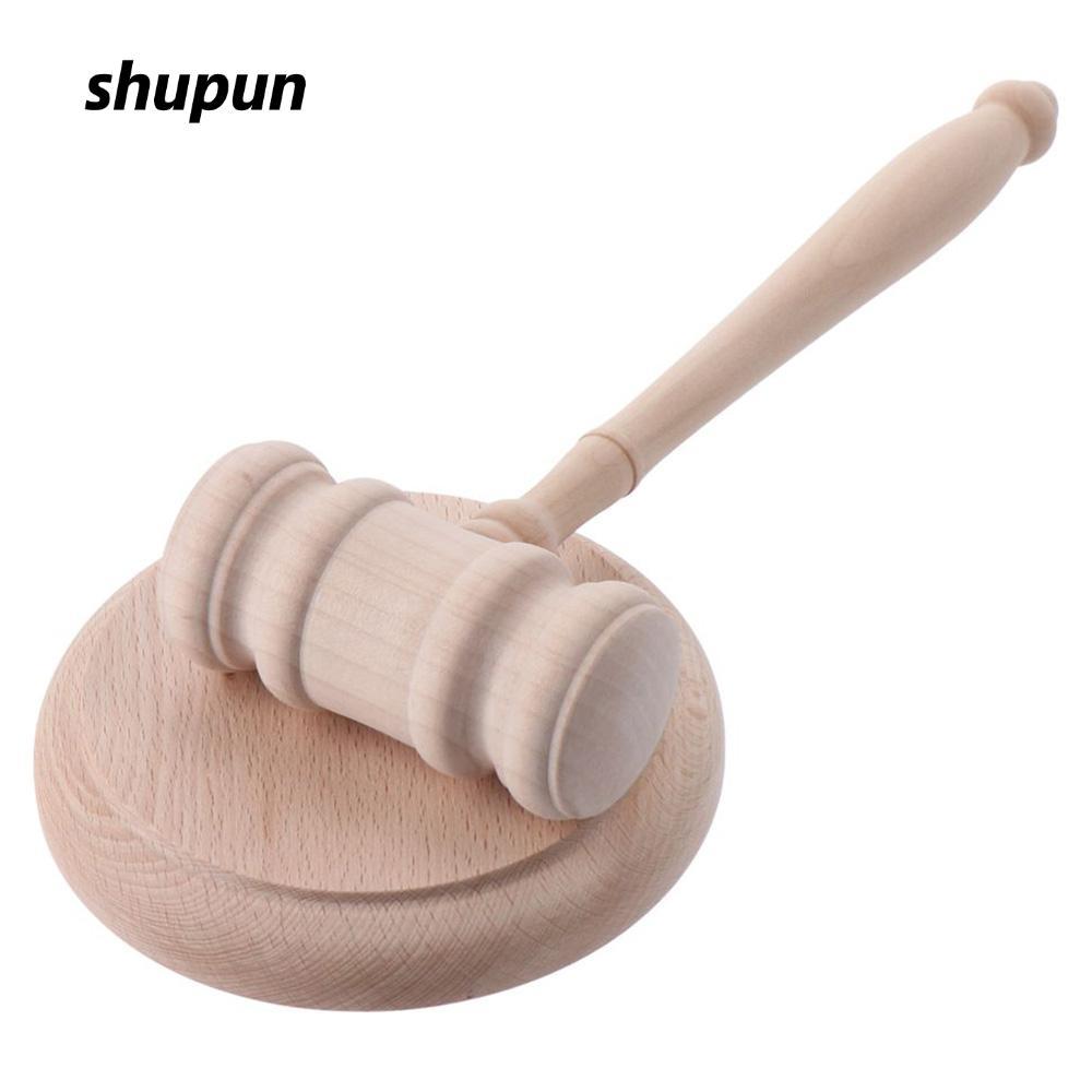 SHUPUN Gavel and Block Set, Judge Hammer và Gravel Gỗ Gavel, Judge Handcrafted Gỗ Gavel Judge Gavel 