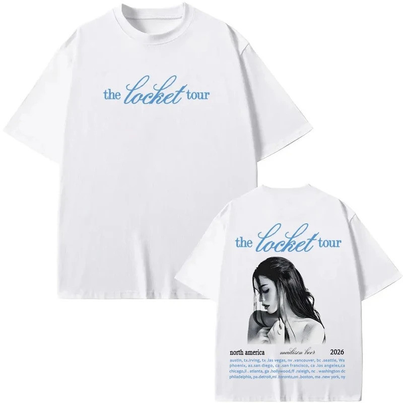 Áo thun cho buổi hòa nhạc ở Bắc Mỹ Only Madison Beer Concert Locket Tour