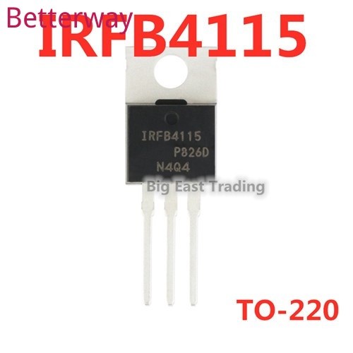 5 chiếc 10 chiếc IRFB4115 IRFB4115PBF TO-220 mới, đảm bảo chất lượng