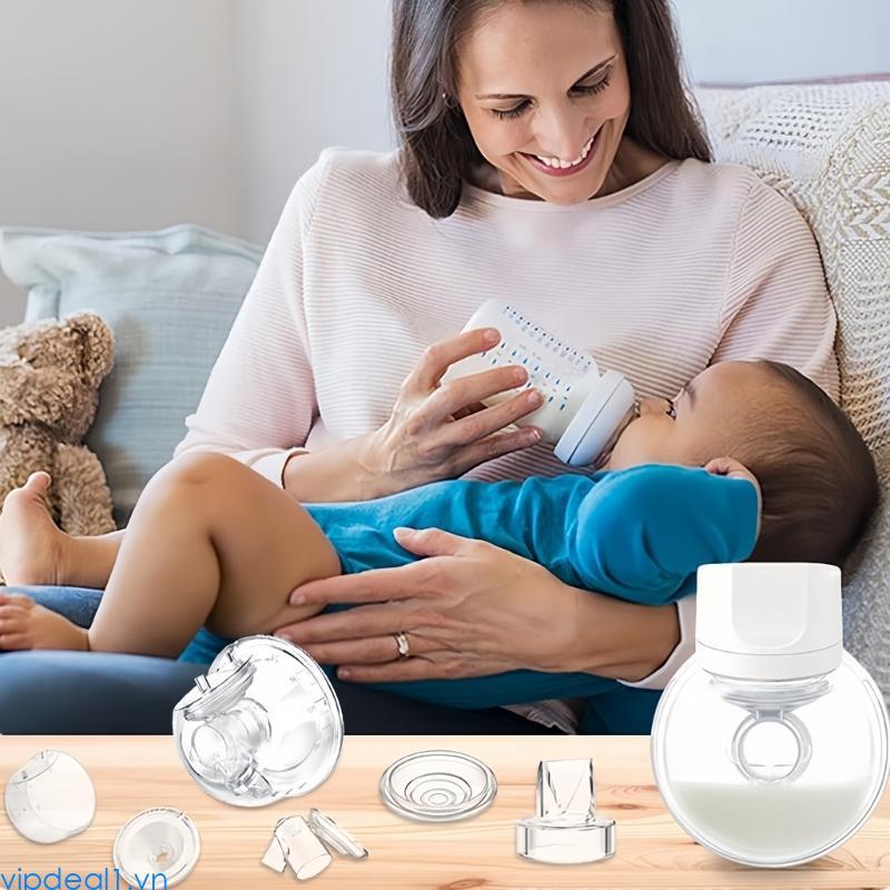 Vipdeal1 Phụ Kiện Bơm Sữa Bao Gồm Dụng Cụ Thu Sữa Mỏ Vịt Van Mặt bích Màng Liên Kết Cho S12 Collecto