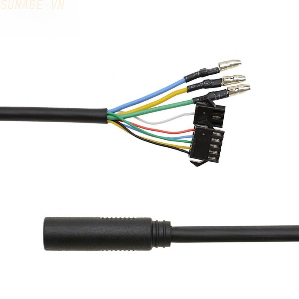 【SUNAGE】9Pin Extension Cable PTFE Material Waterproof Design Ebike Accessories【HOT Fashion】