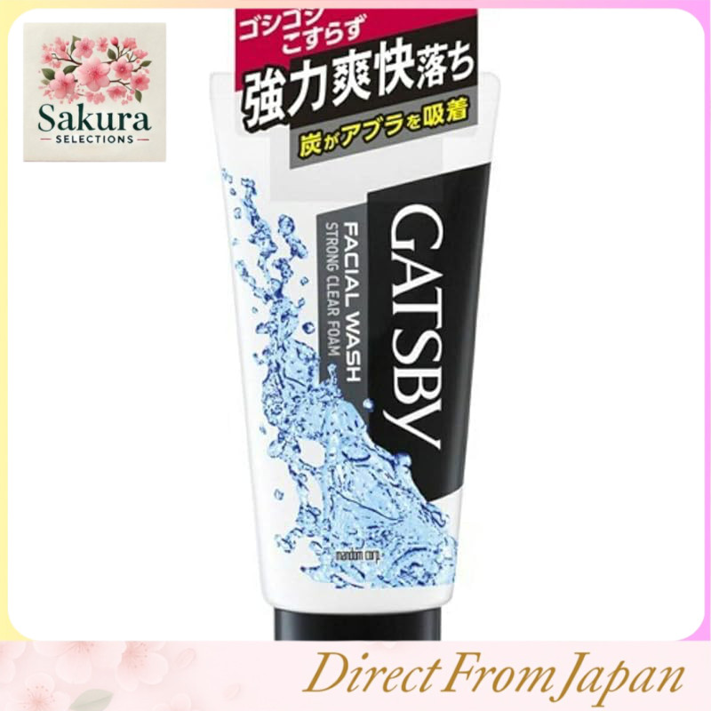 Sữa rửa mặt Mandom Gatsby Strong Clear 130g