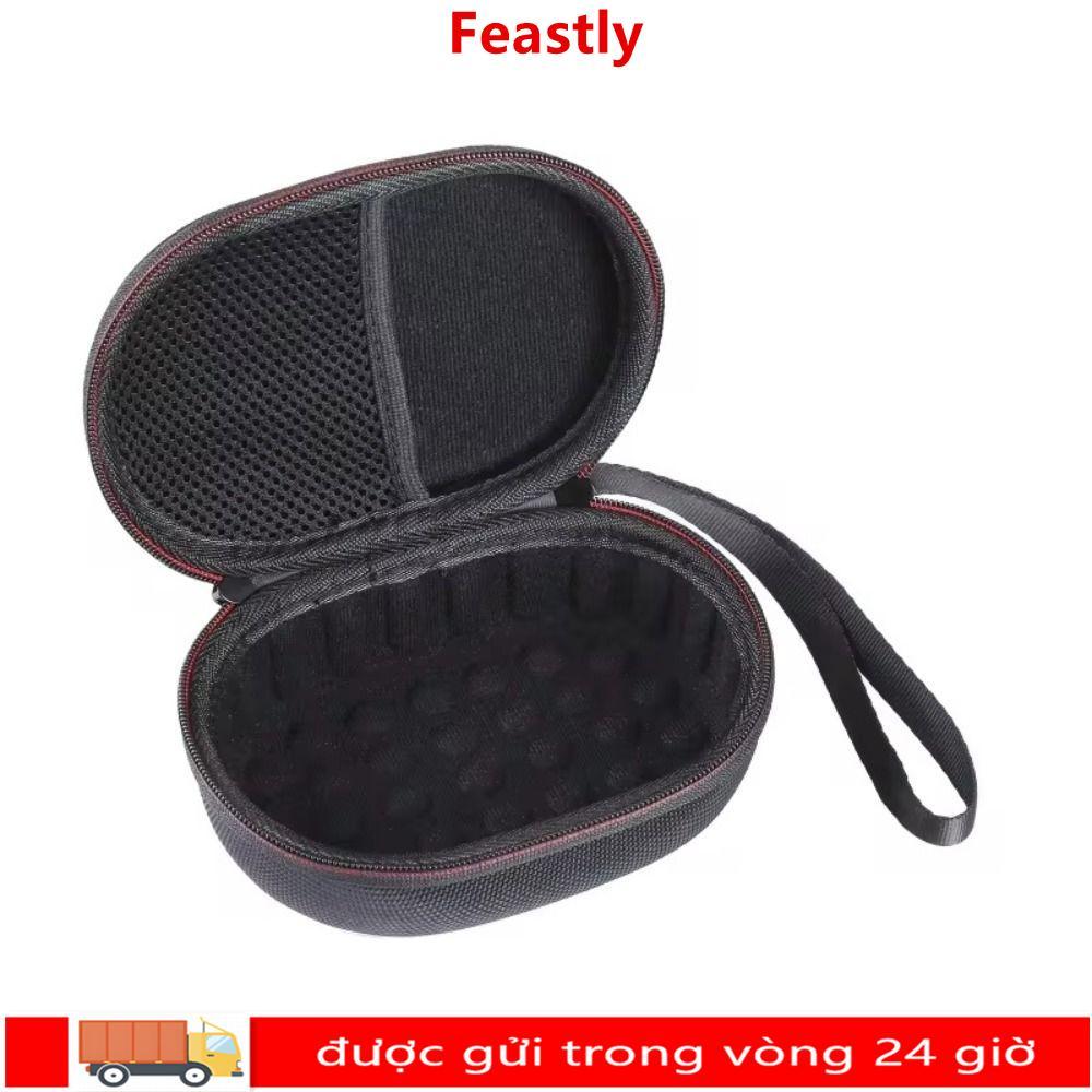 Vỏ bảo vệ chuột Carring FEASTLY, Túi đựng chuột chống bụi EVA, Chuột di động màu đen cứng cho MX Mas