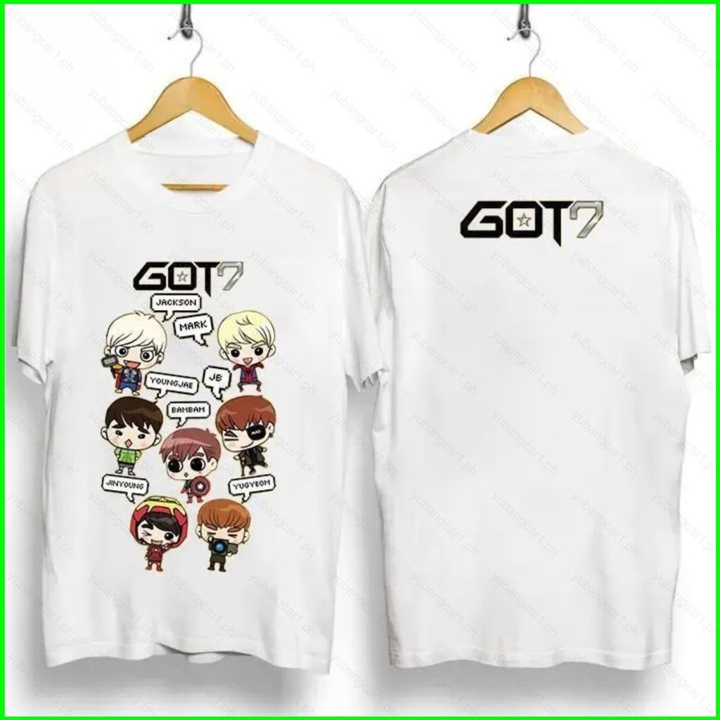 YB1 Got7 GOTOON Jay B ‌JinYoung Mark ‌Áo thun ngắn tay Jackson KPOP BY1