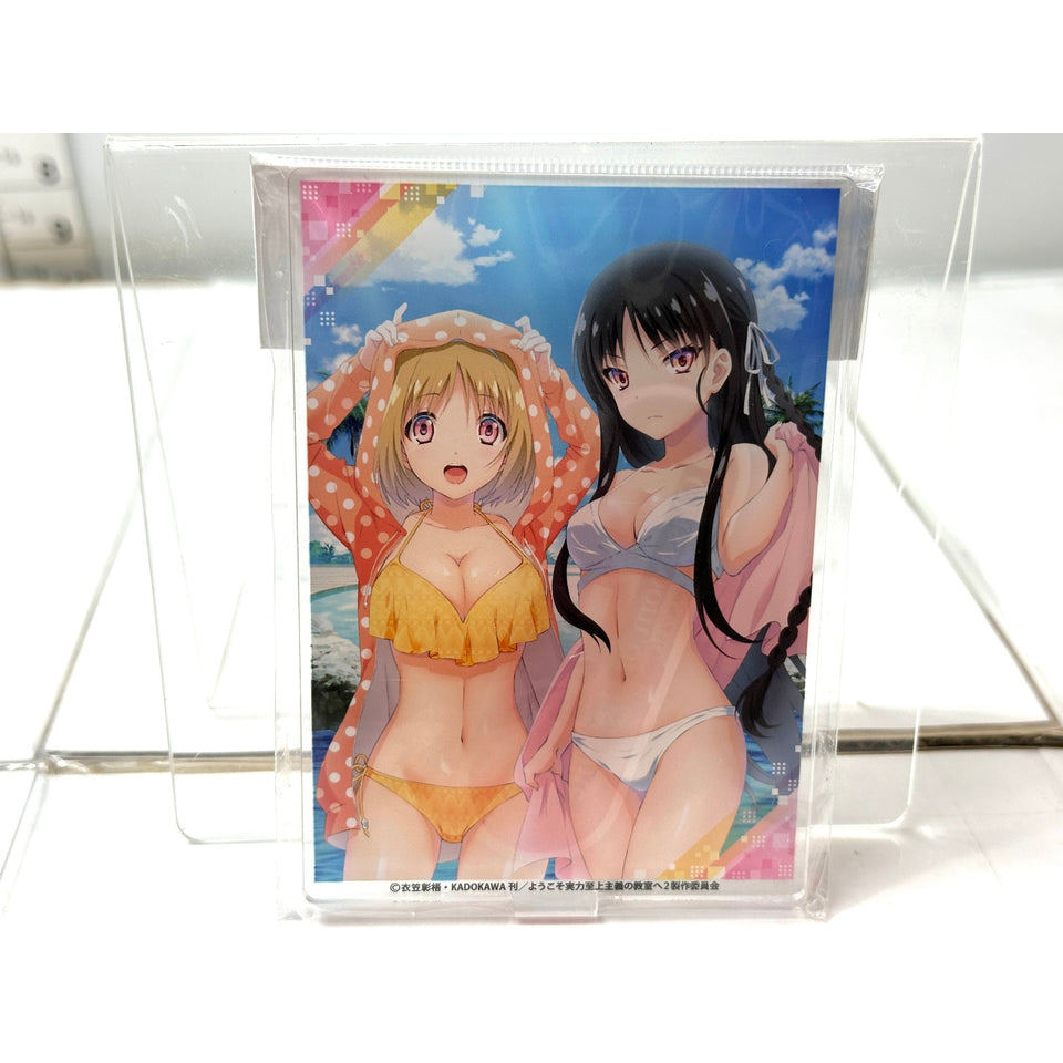 Classroom of the Elite II Suzune Horikita & Kikyo Kushida Swimsuit Acrylic Stand