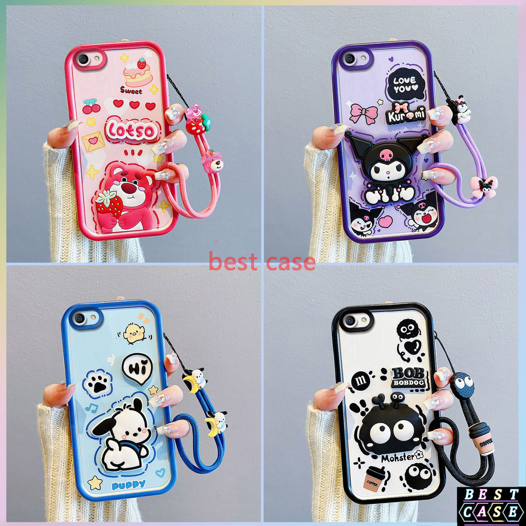 Ốp lưng OPPO A59 Ốp lưng OPPO A59S OPPO F1S Ốp lưng hình búp bê 3D hoạt hình dễ thương Vỏ điện thoại