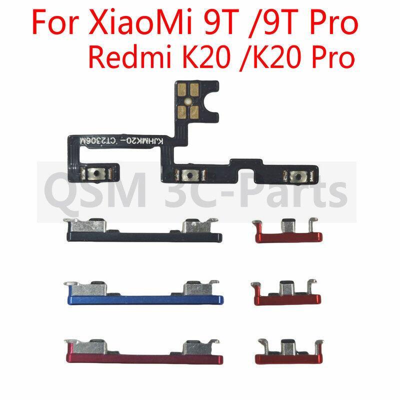 Dành Cho Xiaomi Mi 9T 9T Pro Âm Lượng Nguồn Bên Nút Cho Redmi K20 K20 Pro Bật Tắt Nút Nguồn Âm Lượng