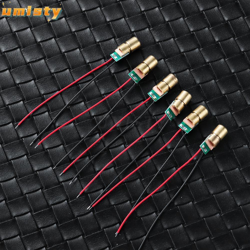 UMISTY 1 / 3 / 5 / 10pc Điốt Laser Chất Lượng Cao 5 triệu watt Red Sight Dot Diode Module