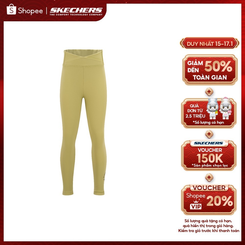 Long Tights Bé Gái Skechers Get Planty Long Tights - SL125G229-KG03 Online Sale