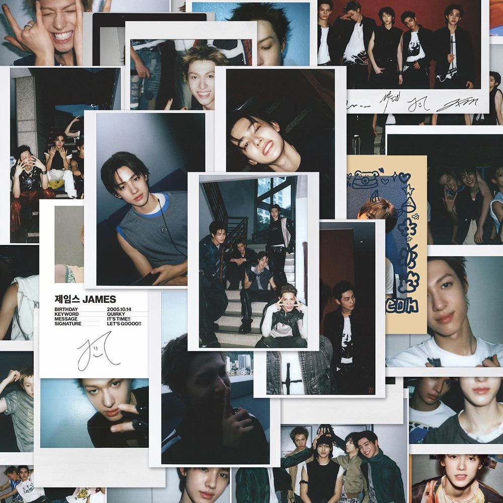 128 bức tranh dán vật liệu của nhóm nam Hàn Giải Cortis Martin Kim