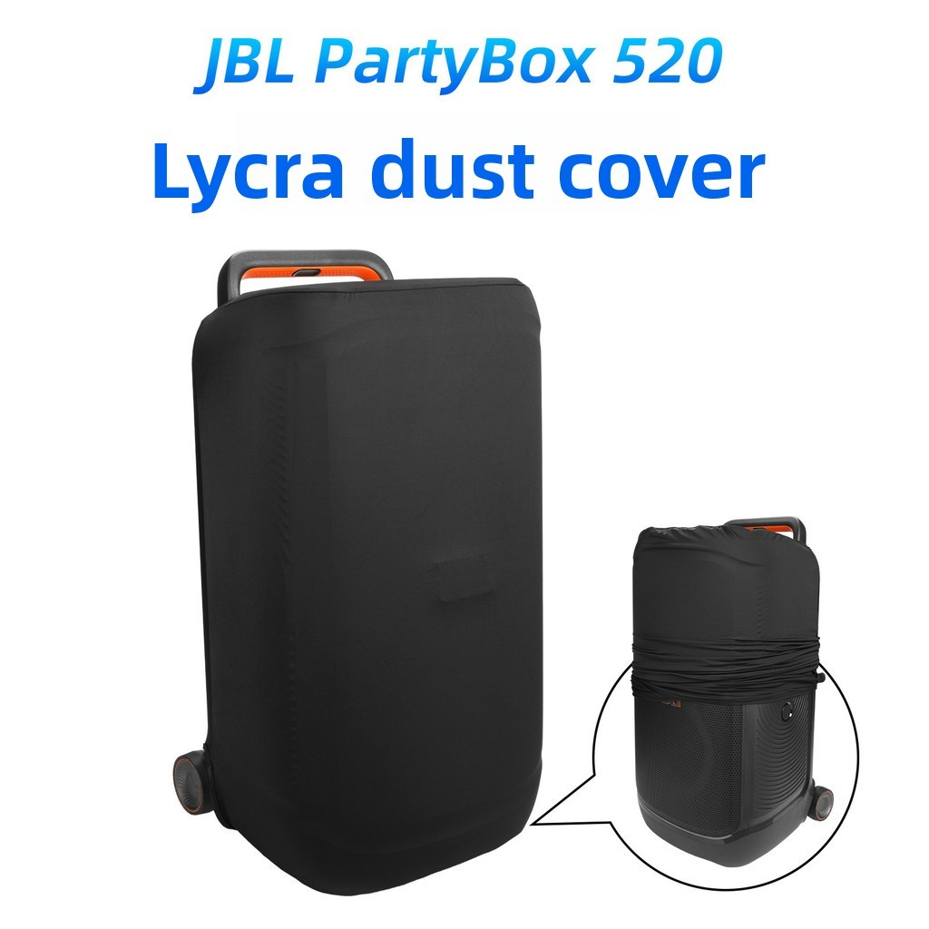 Thích hợp cho vỏ bụi loa JBL PartyBox 520 JBL co giãn mềm Lycra chống bụi