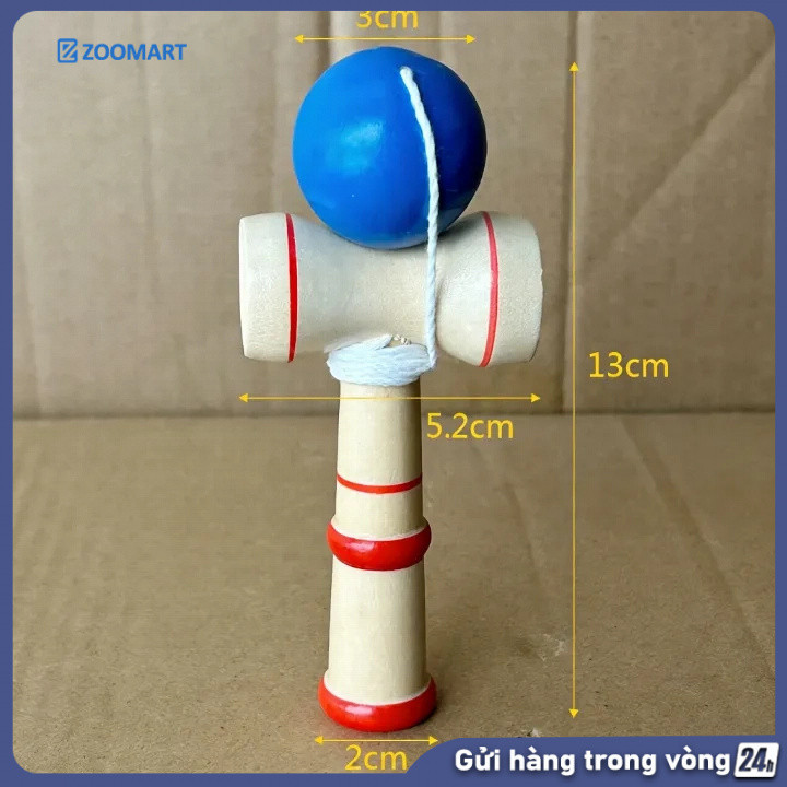 Kendama gỗ Nhật gia công tinh xảo, Gỗ, Truyền Thống, Chuyên Nghiệp, Kendama, Bóng Kendama