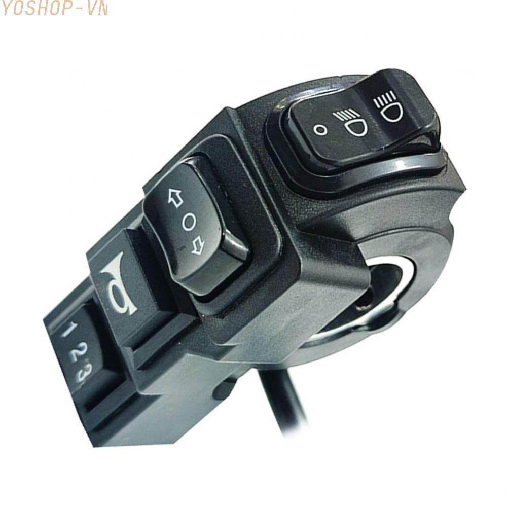 [Ysp]E-bike Switch High And Low Beams Klaxon Control High/medium/low Gear Control
