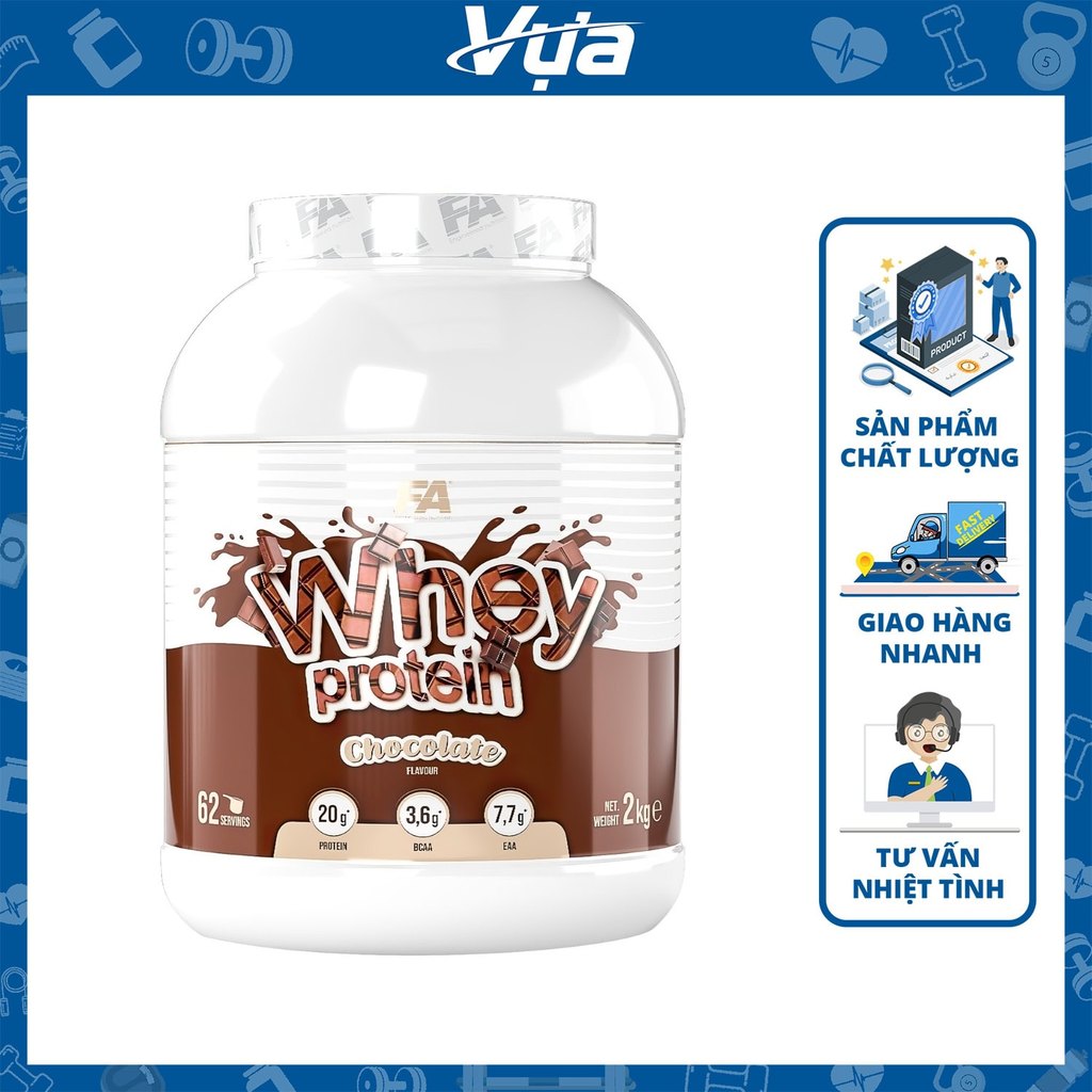 Bột FA Engineered - Whey Protein (2KG) - Bổ sung dinh dưỡng protein, hỗ trợ phục hồi phát triển cơ