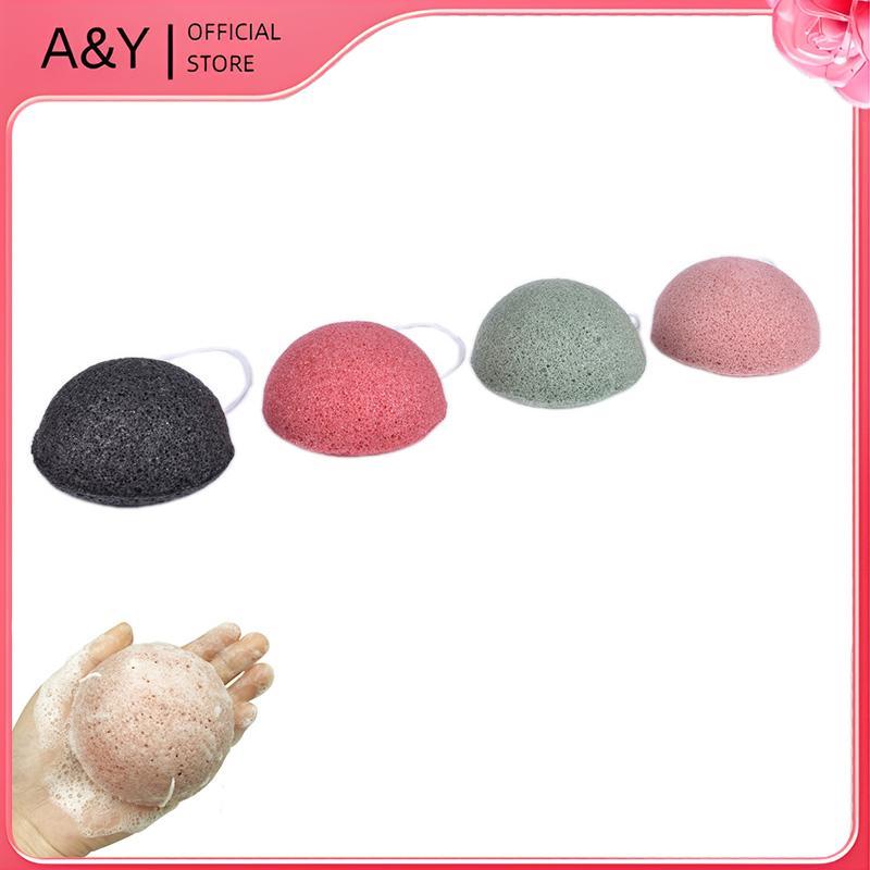 A & Y Konjac Sponge Tự Nhiên Konjac Puff Rửa Mặt Làm Sạch Bọt Biển Trang Điểm Konjac Sponge.