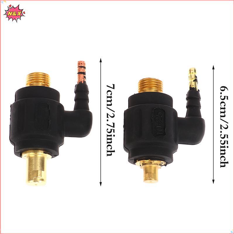 N & X Chất Lượng Cao M16 Tig Torch Hàn Gas Adapter Đầu Nối Đai Ốc DKJ10-25 DKJ35-50 Bộ Chuyển Đổi Hà