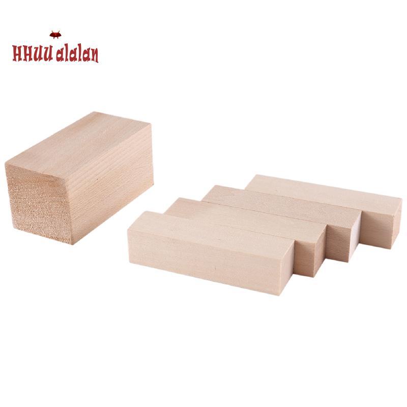 5 Chiếc Khắc Khối Gỗ Whittling Khối Gỗ Basswood Khắc Khối Chưa Hoàn Thành Bộ Để Khắc Người Mới Bắt Đ