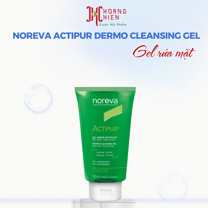 Sữa Rửa Mặt Cho Da Dầu Mụn Noreva Actipur Dermo Cleansing Gel
