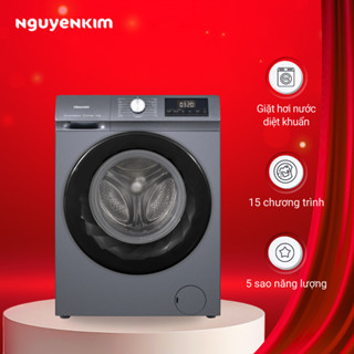 [Mới 2025] Máy giặt Hisense Inverter 10.5 kg WF105N1