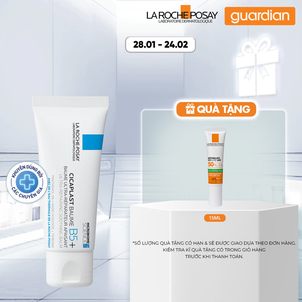 Kem Dưỡng Giúp Phục Hồi Da La Roche-Posay Cicaplast Baume B5 40ml