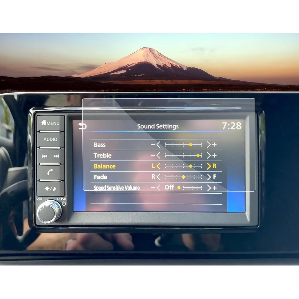 SXCY cho 2025 Nissan Kicks Bảo vệ màn hình S 7 Inch 2025 Kicks S Phụ kiện 2024 Kicks Điều hướng Thôn