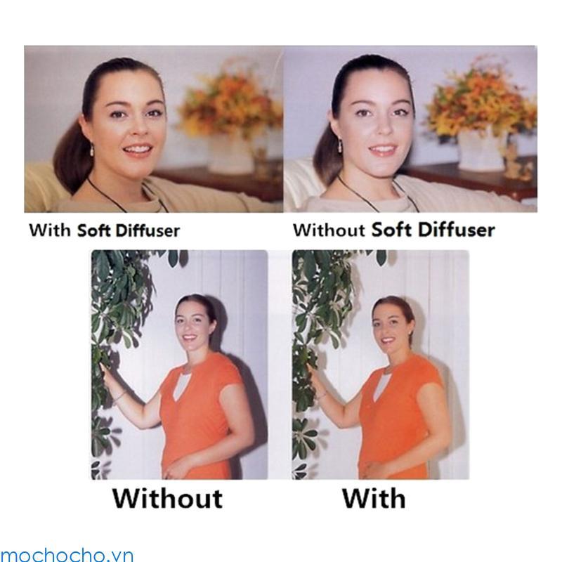 Mochocho Flash Bounce Khuếch Tán Cho YN560 560III4 V850 860ii TT685 600 580EX II Yongnuo YN565 Flash