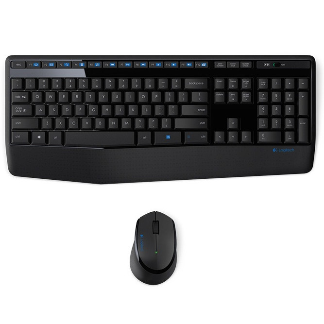 Combo Kb + mouse ko dây Logitech MK345 chính hãng. combo bàn phím + chuột không dây  Logitech MK345